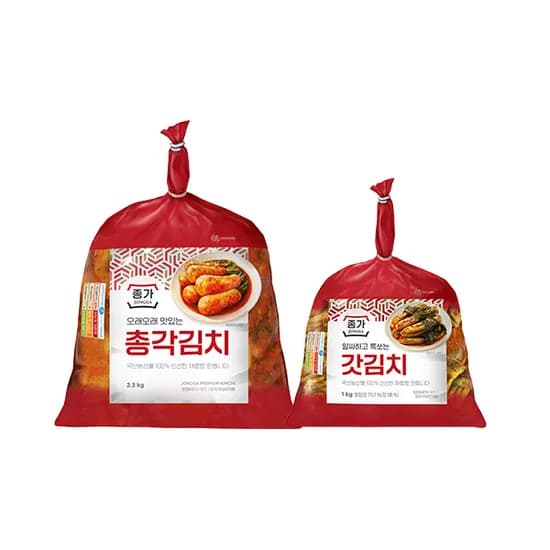 종가 총각김치 2.3kg 외 1종