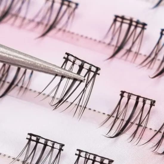 온레쉬 내추럴 노글루 가닥 속눈썹 블랙 120개 2세트