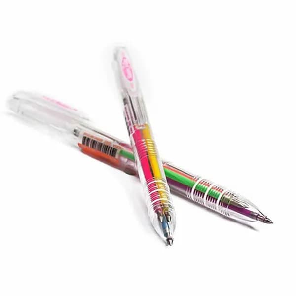 0.5mm 네온 3겔 3색 형광볼펜 주황 연두 보라 1개 6,600원