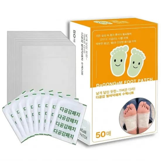 다공감 발패치 목초수액 시트 풋패치 200매 1박스