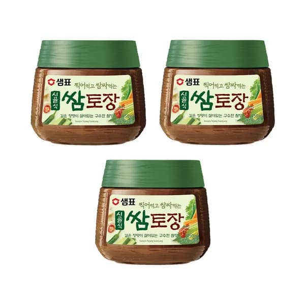 샘표 쌈토장 450g 3개 11,310원