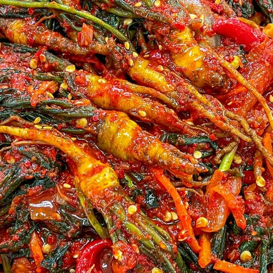 전통 여수 돌산 고들빼기 김치 1kg 1박스
