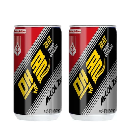 맥콜 제로슈거 190ml 60개