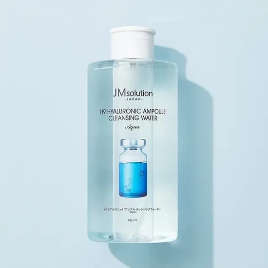 JM솔루션 H9 히아루로닉 앰플 클렌징 워터 아쿠아 850ml 1개