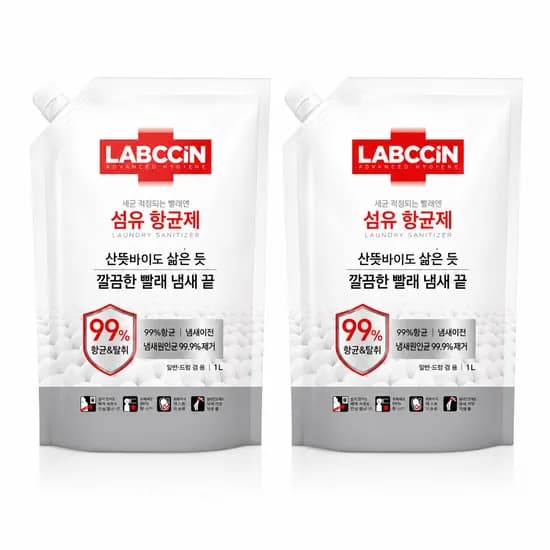 랩신 섬유항균제 2L 2개