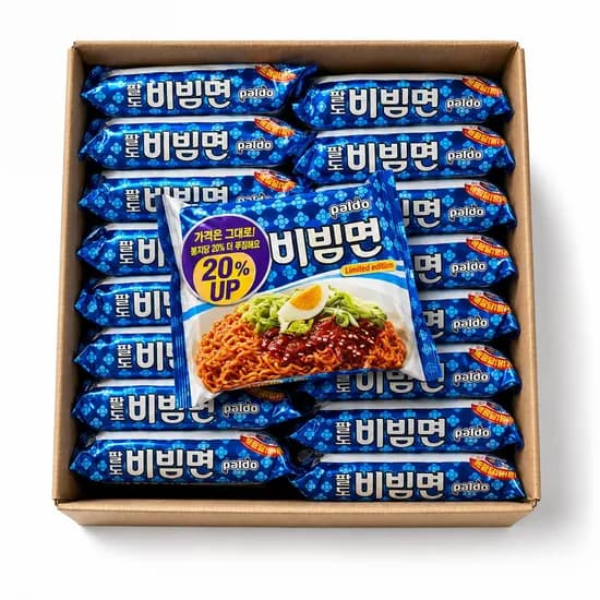 팔도 비빔면 156g 20개입 23,100원