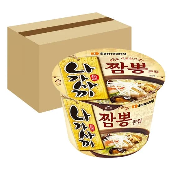 삼양식품 나가사끼짬뽕 큰컵 105g 16개 18,800원