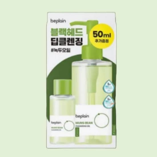 비플레인 녹두 클렌징 오일 200ml 1개