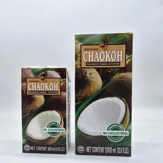 차오코 코코넛밀크 무설탕 500ml 3개