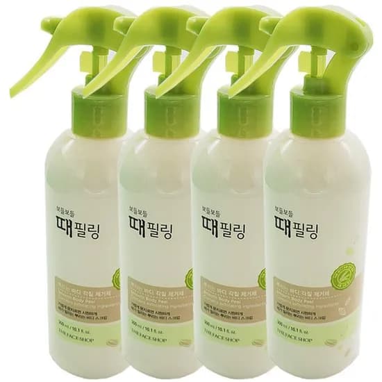 더페이스샵 보들보들 때필링 300ml 4개