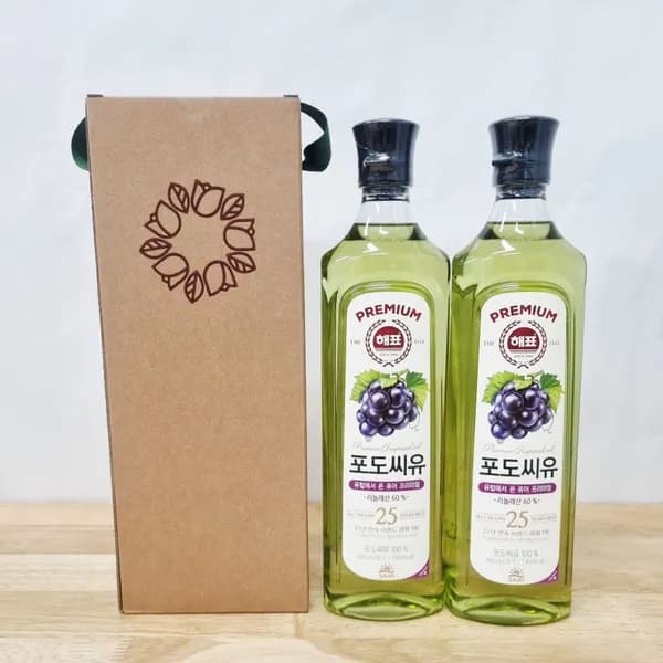 해표 포도씨유 선물세트 900ml 2입