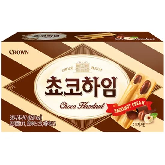 크라운 초코하임 47g 1개
