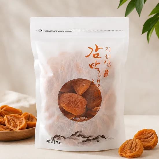 지리산 고종시 감말랭이 500g 1팩