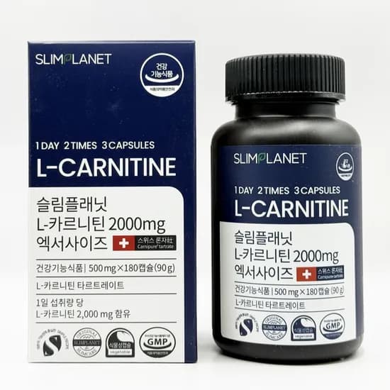 슬림플래닛 L-카르니틴 2000mg 엑서사이즈 180정 1개