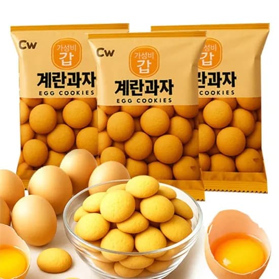 청우 계란과자 국내산 계란 40g 24봉 1세트