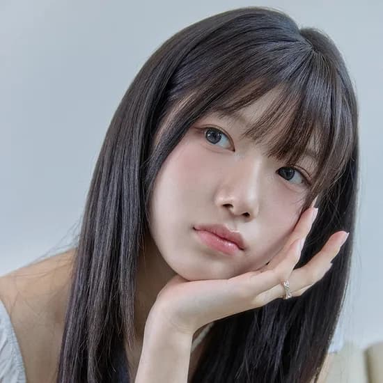시스루뱅 테일 BC1 다크블랙 인모 1개