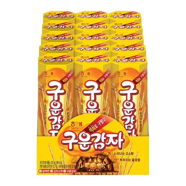 해태 구운감자 27g 15개 12,500원