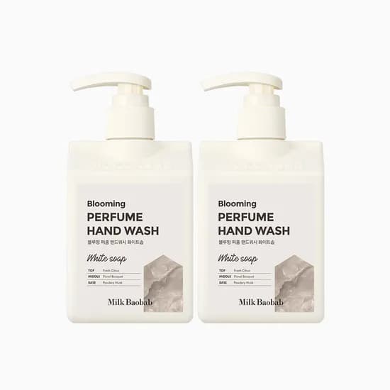밀크바오밥 블루밍 퍼퓸 핸드워시 화이트솝 250ml 1개