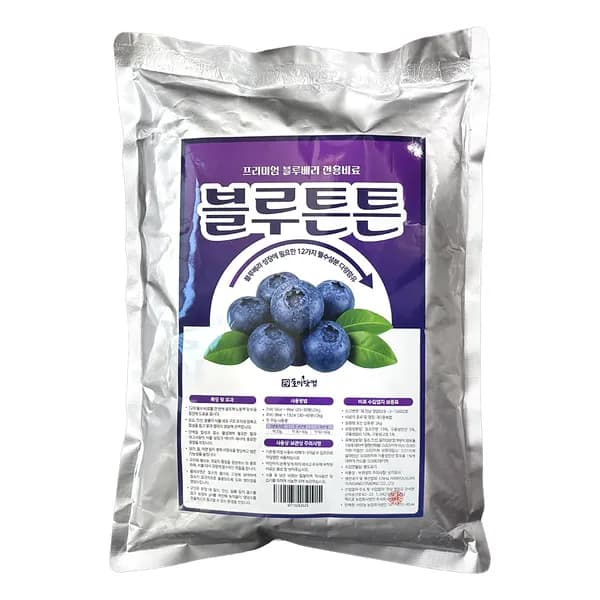 블루튼튼 블루베리 전용비료 2kg 1개 13,800원