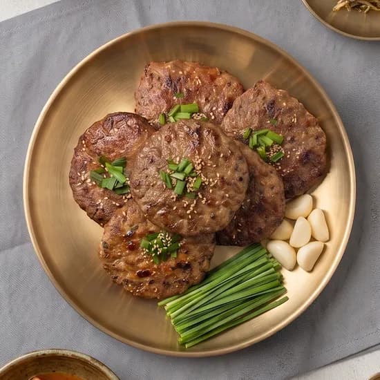 보리먹인 직화 떡갈비 550g 6개입 4개