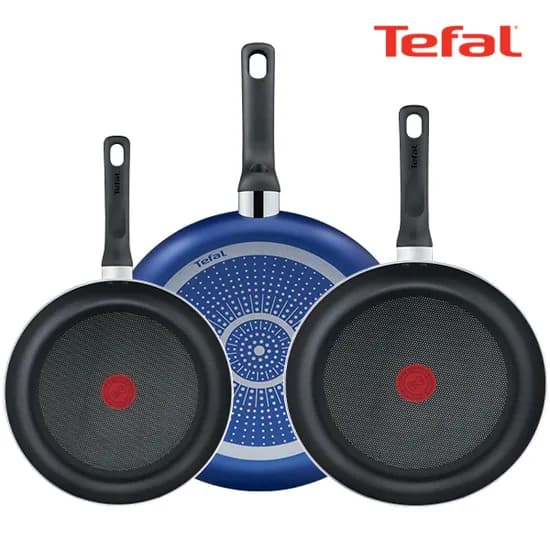테팔 PTFE 프라이팬 3개세트 블루 20cm 24cm 28cm 1세트