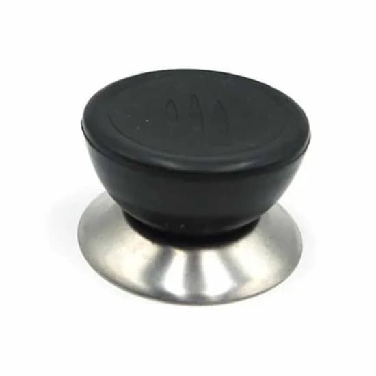KHHOME 냄비뚜껑 손잡이, 블랙, 5x5cm, 1개