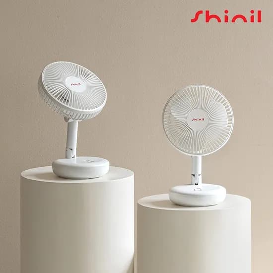 신일 접이식 선풍기, SIF-D07AO, 화이트, 1개