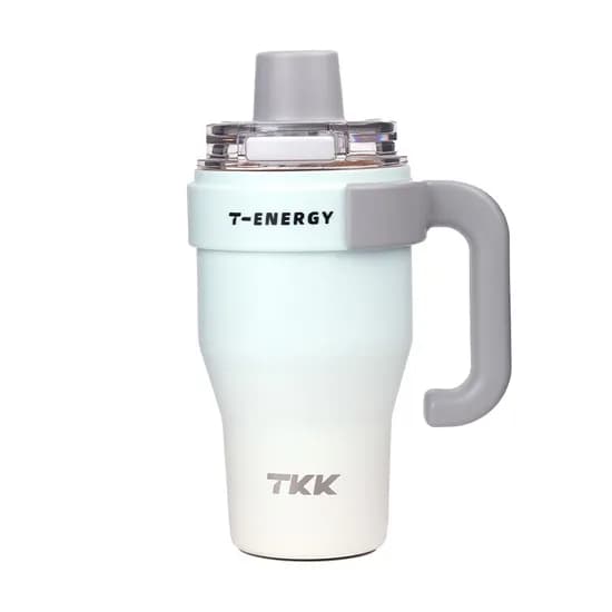 TKK프리미엄 원터치 텀블러, 스카이블루, 800ml, 1개