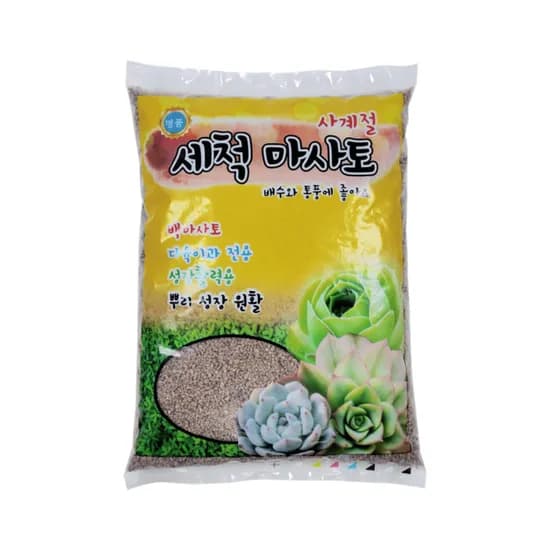 다린샵 세척 마사토, 소립, 10kg, 1개