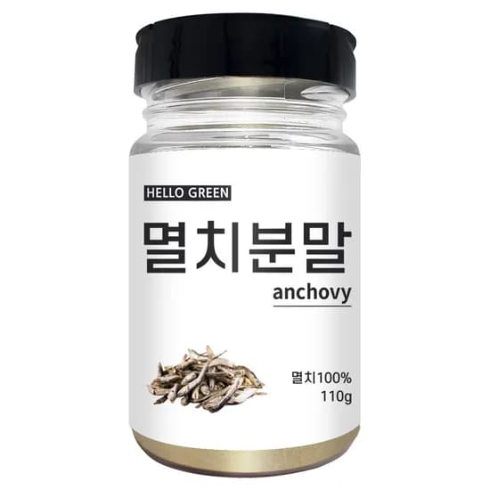헬로우그린 국내산 멸치 분말 110g 1개