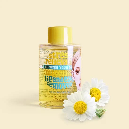 아리얼 스트레스 릴리빙 미셀라 립앤아이 리무버 100ml 1개