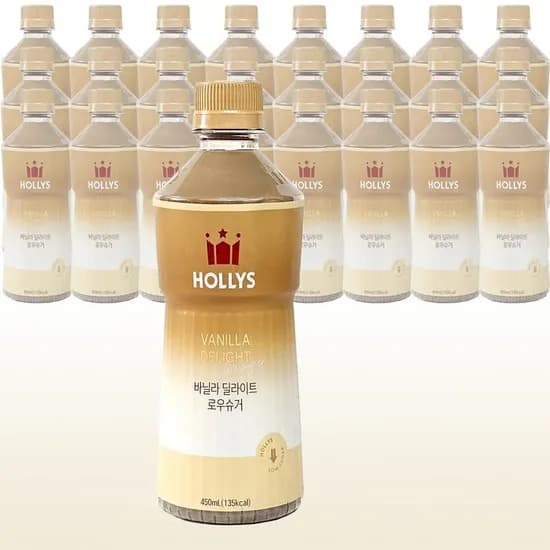 할리스 바닐라 딜라이트 로우슈거 450ml 24개