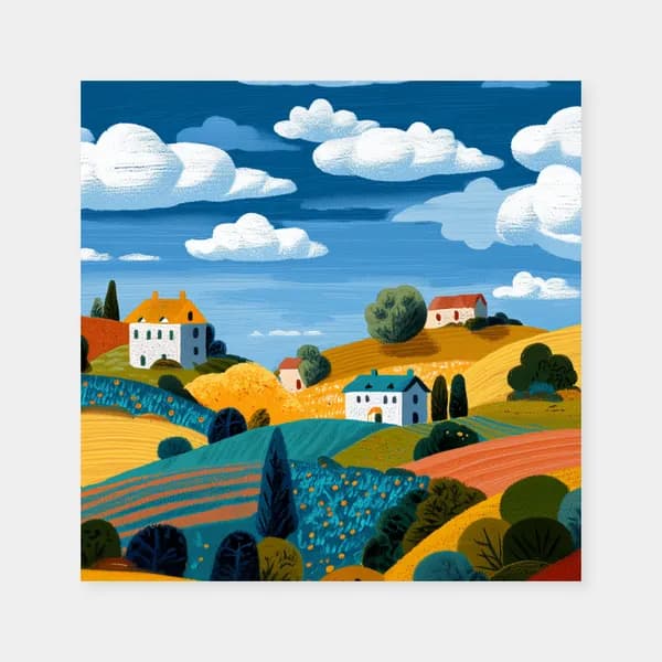 노아갤러리 캔버스 액자 풍경 12 40x40cm 1개 24,900원
