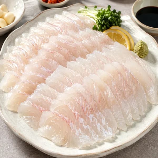 은하수산 광어 필렛 지느러미 제외 290g 5개