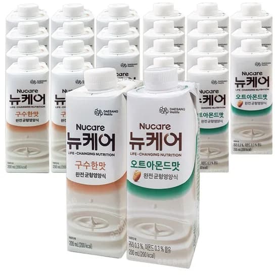 뉴케어 구수한맛 외 1종 완전균형영양식 200ml 24개