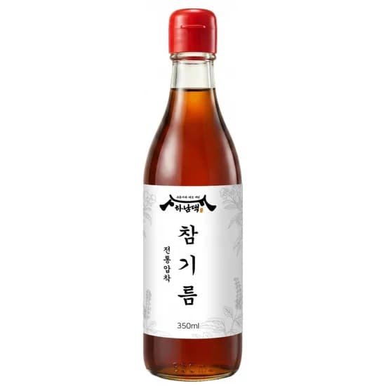 하남댁 전통 참기름 350ml 1병