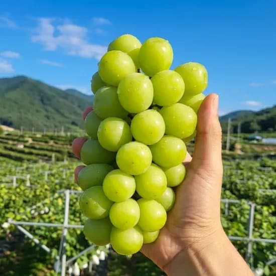국내산 샤인머스캣포도 5-6수 2kg 1박스