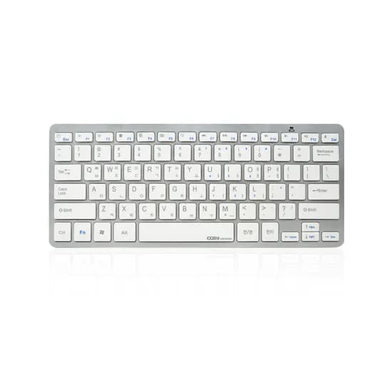 코시 블루투스 키보드 KB1352BT 실버 1개