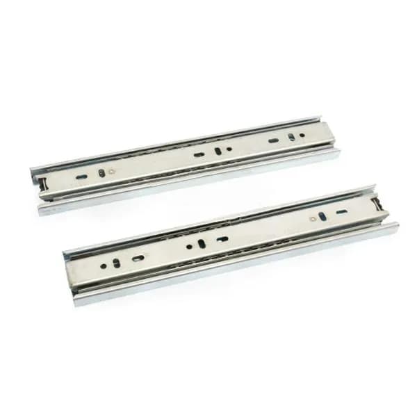 3단 볼레일 서랍레일 35mm 350mm 니켈 1개