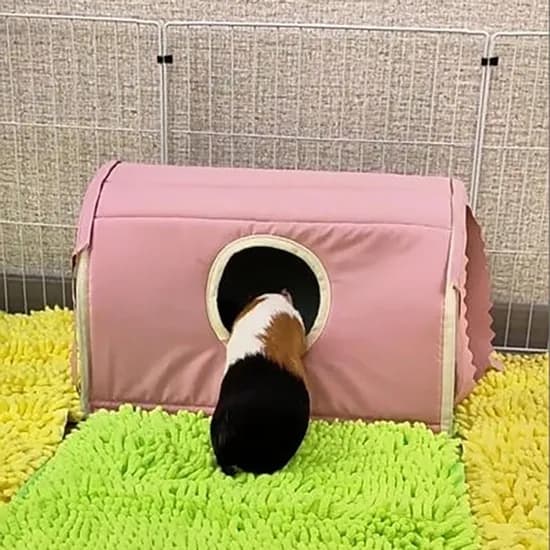 키밍 햄스터 숨숨집 쉼터 은신처 하우스, 핑크, S, 1개