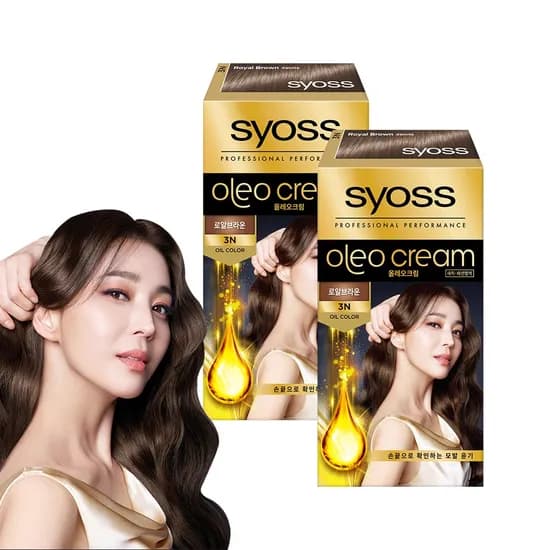 사이오스 올레오 새치커버 염색약 3N 로얄브라운 2개