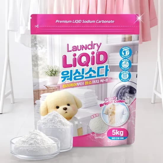 리퀴드 탄산 워싱소다 5kg 1개
