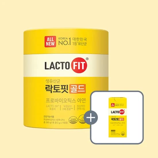 종근당건강 락토핏 골드, 2g, 140포, 1개 + 증정 락토핏 골드, 30포