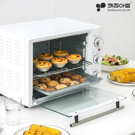 키친아트 20L 전기오븐 KNOV-C32 화이트 1개