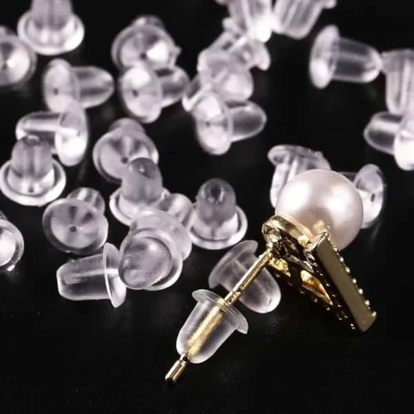 실리콘 귀걸이 클러치 5mm 기본 200개