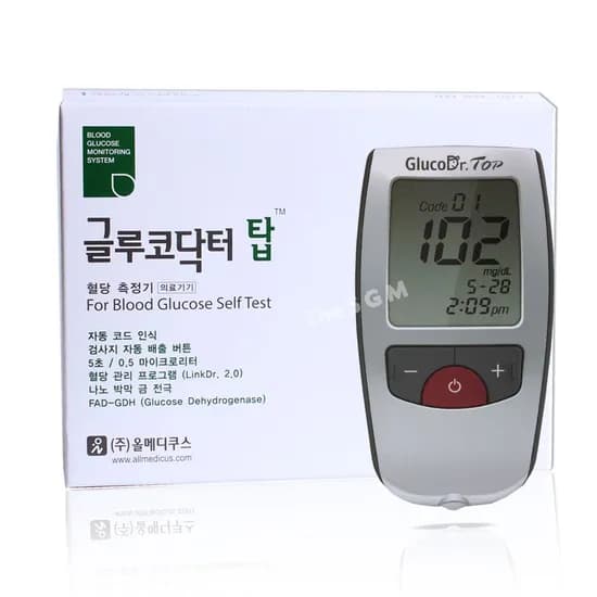 글루코닥터 탑 혈당계 AGM-4100 1세트