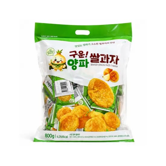 구운양파 쌀과자 양파맛 800g 1개
