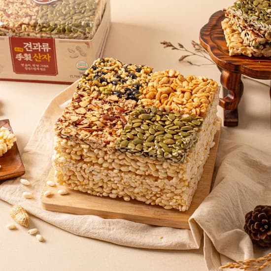 김대석장인 견과류 수제 산자 360g 2개