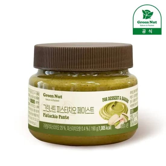 그린너트 피스타치오 페이스트, 190g, 1개