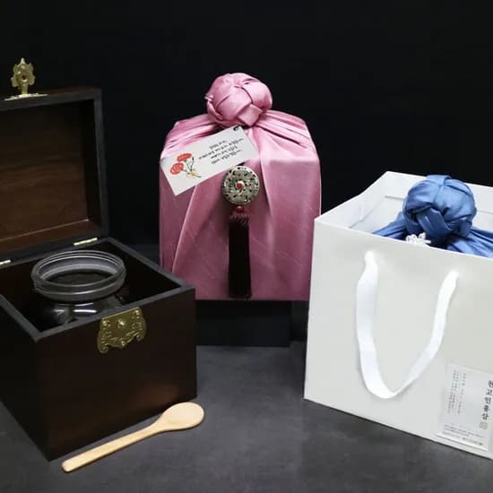 천고인 6년근인삼진옥고 선물세트 인디핑크 500g 1개